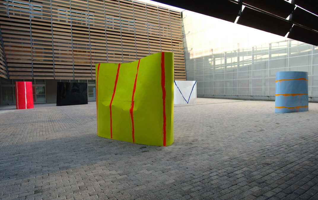 eight untitled aluminum sculptures, 2005