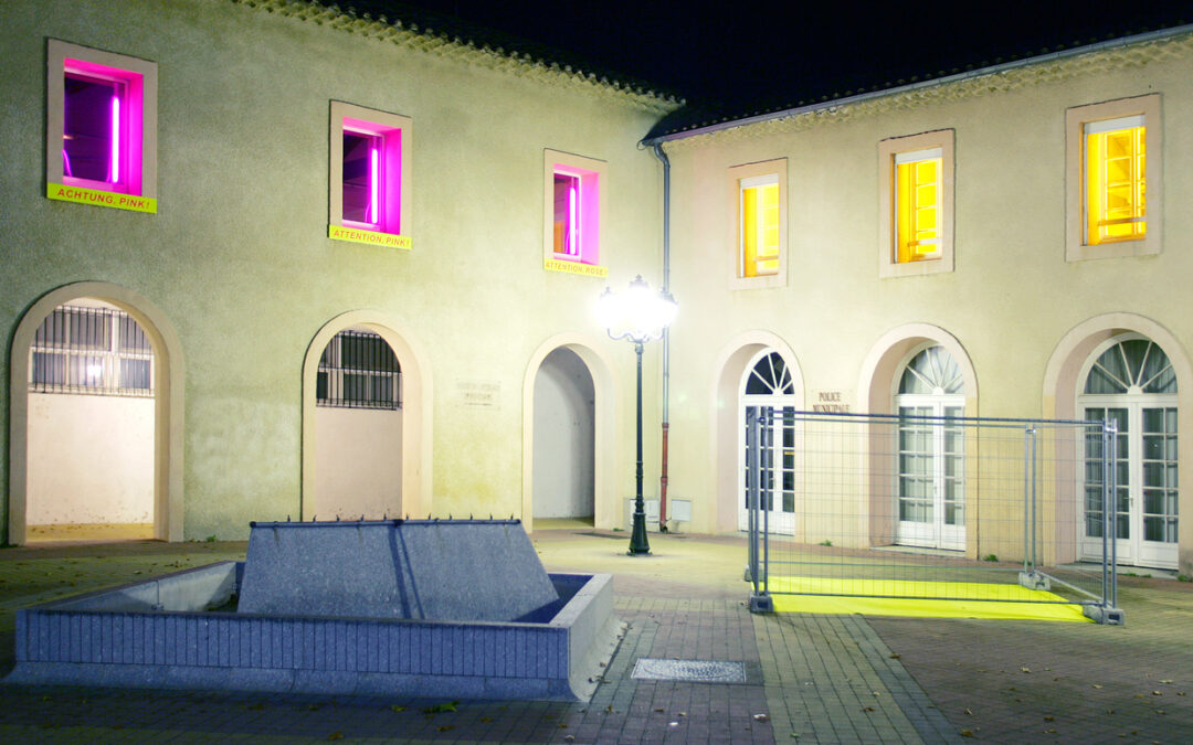 pink and yellow / inside -outside, 2005